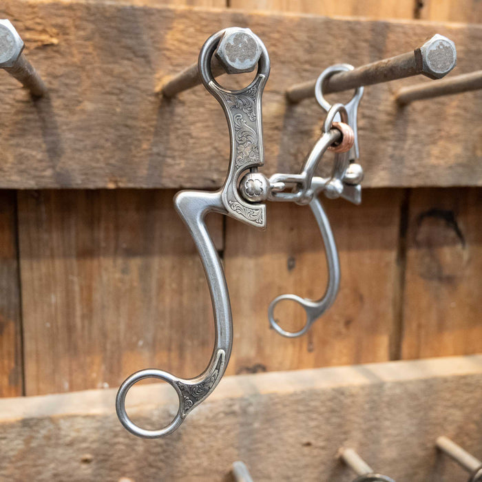 Fancy Kerry Kelley 7 Ported Chain w/Top Rings Bit