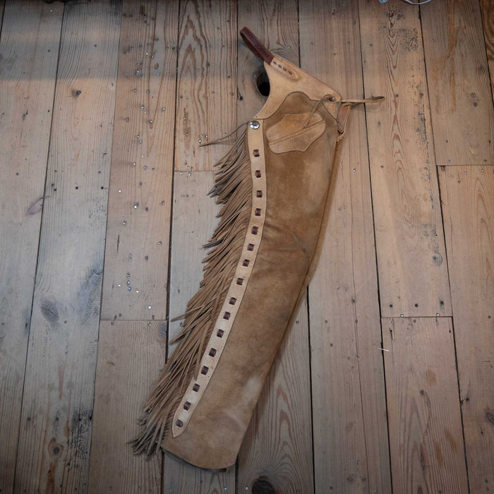 Used Tate Irons Shotgun Chaps Tack - Chaps & Chinks Tate Irons