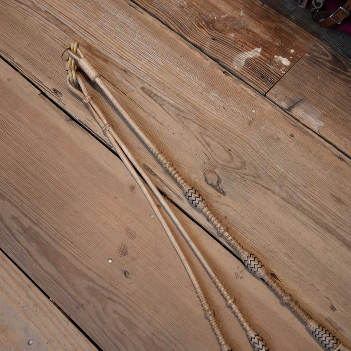 Handmade Rawhide Romel Reins