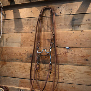 Bridle Rig - Cow Horse Supply Solid Port Bit RIG782 Tack - Rigs Cow Horse Supply   