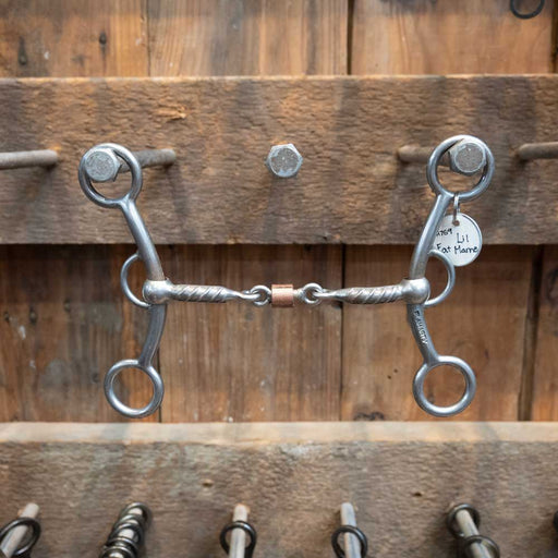 Flaharty Lil' Fat Marne Rebar Dogbone w/ Copper Roller Bit Tack - Bits Flaharty