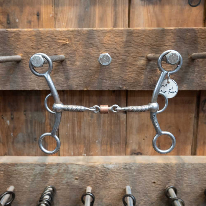 Flaharty Lil' Fat Marne Rebar Dogbone w/ Copper Roller Bit Tack - Bits Flaharty