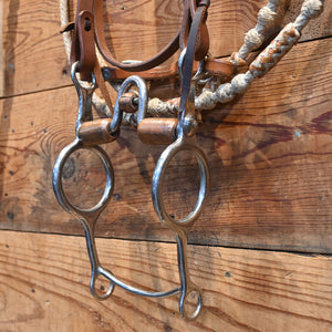 Solid Port with Romel Reins Bridle Rig Tack - Rigs MISC