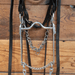 Vintage Pistol Shank Port Bridle Rig w/a Heavily Studdle Headstall & Cavesson Collectibles MISC