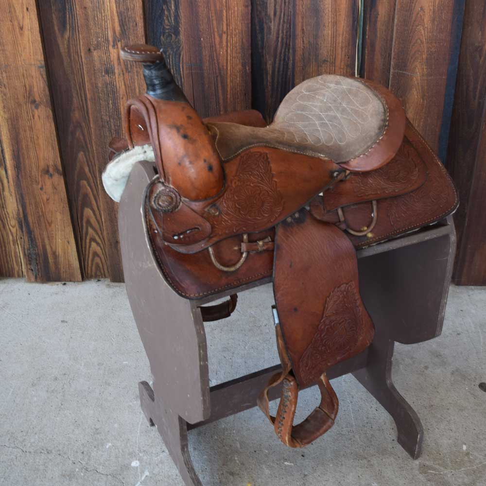 Used 14.5" Non Rider Decor Only Saddle Sale Barn Sale Barn   