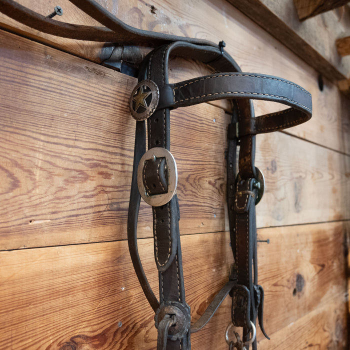 Seminole Twisted Snaffle Barrel Rig