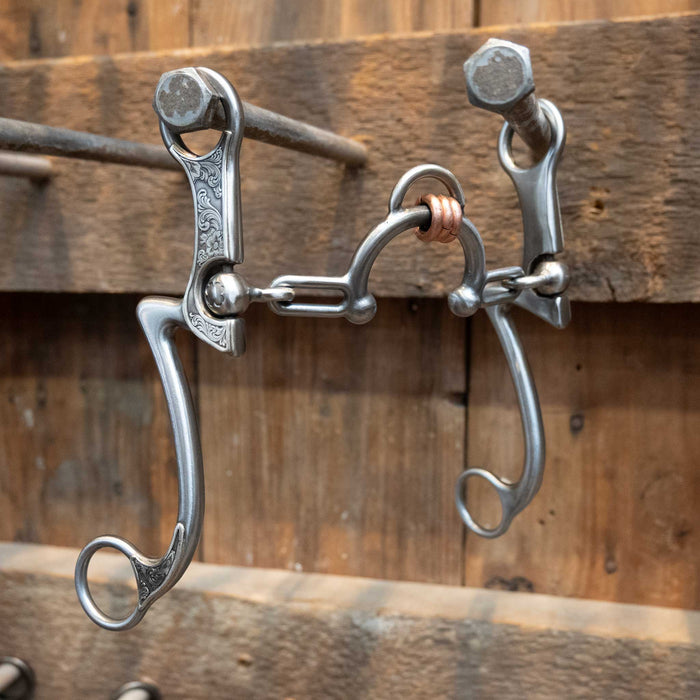 Fancy Kerry Kelley 7 Ported Chain w/Top Rings Bit