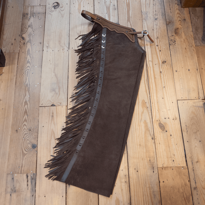 Teskey's Large Roughout Dark Chocolate Versatility Chaps 1875