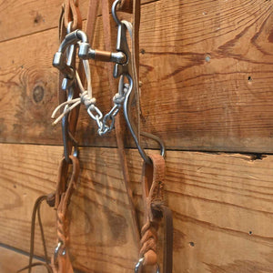 Bridle Rig - All NEW Leather JOE HIPP Rig - Kerry Kelley Milkman Hinge Port - RIG675 Tack - Rigs Kerry Kelley   