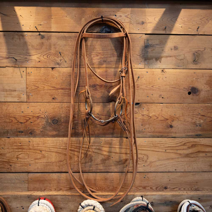 O-Ring Snaffle Bridle Rig Tack - Rigs MISC
