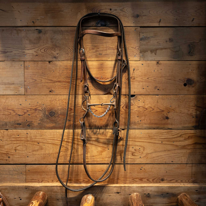 Smooth Snaffle Bridle Rig Tack - Rigs MISC