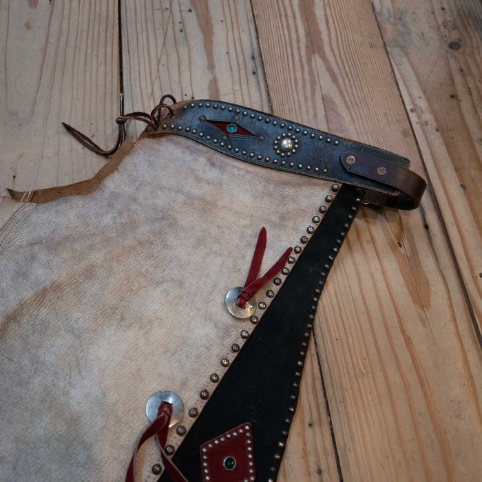 Western's 1940's Buckaroo Jr. Batwing Poker Chaps Tack - Chaps & Chinks MISC