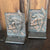 Vintage Bronze Indian Chief Bookends  _CA557 Collectibles Teskeys   