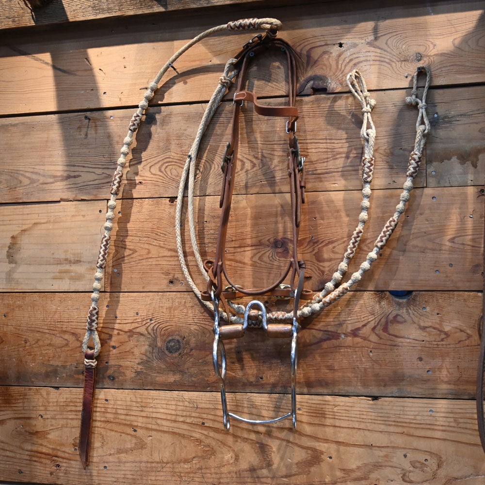 Bridle Rig - Solid Port Rig with Romel Reins RIG934 Tack - Rigs MISC