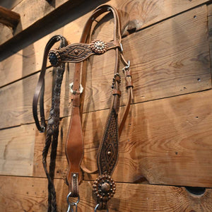 Bridle Rig - with a Twisted Snaffle - Dogbone Gag SBR131 Sale Barn MISC   