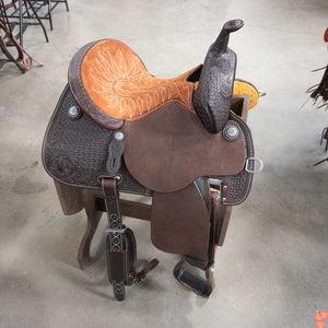 13.5" MARTIN STINGRAY BARREL SADDLE Saddles Martin Saddlery   