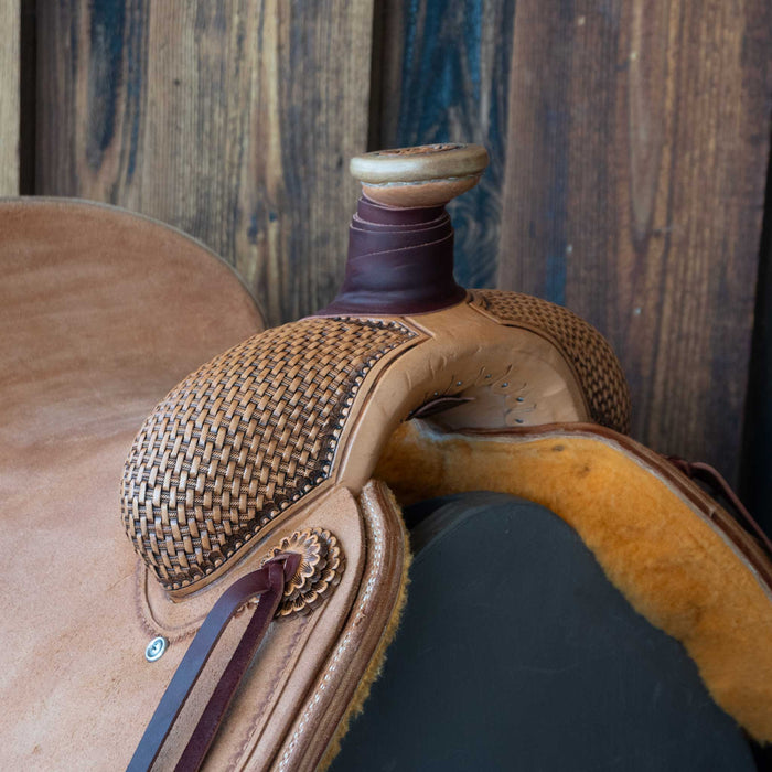 15" PATRICK SMITH TEAM ROPING SADDLE