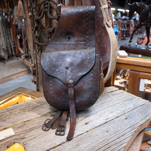 Vintage Leather H.H. Heiser - Denver Colo. Saddle Bag Collectibles H.H. Heiser Denver Colo.