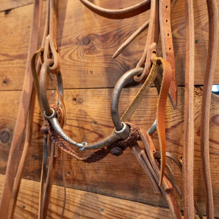 O-Ring Snaffle Bridle Rig Tack - Rigs MISC