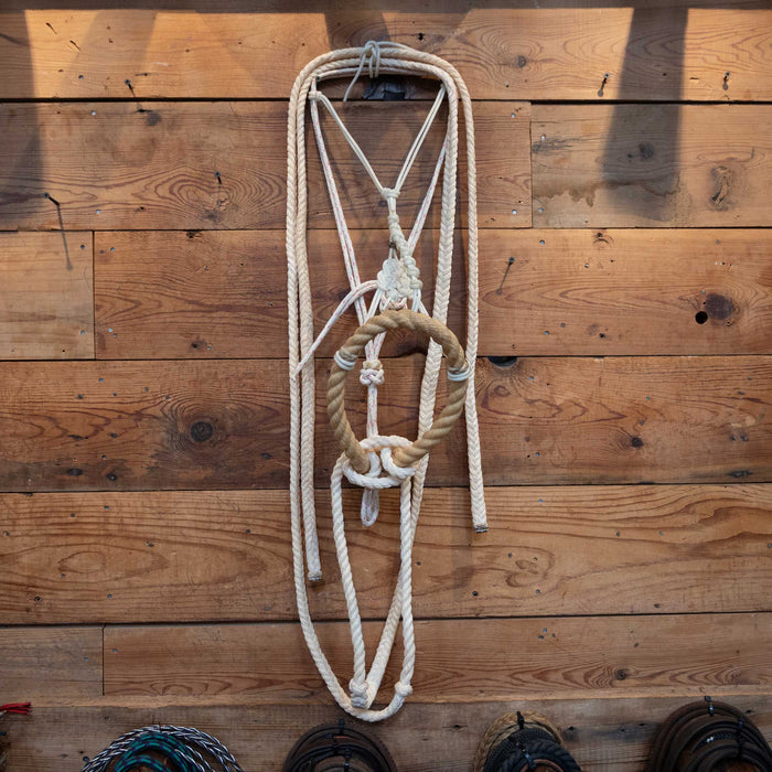 Handmade Loping Hackamore Bridle Rig