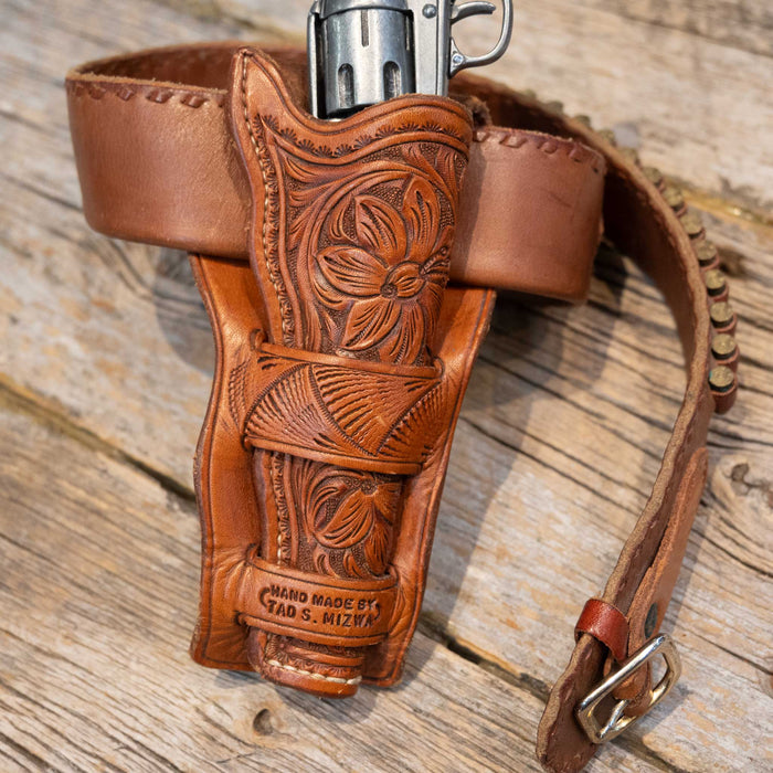 Handmade by Tad S. Mizwa Mini Gunslinger Belt
