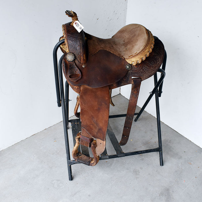Used 14" Non-Rider Decor Only Saddle Sale Barn Teskey's