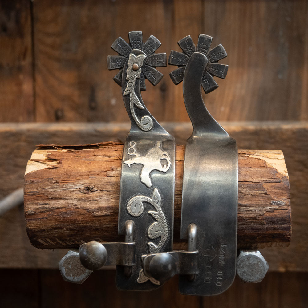 Duft Silver Mounted Spurs