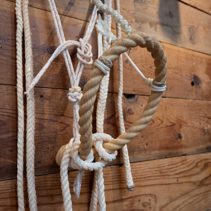 Handmade Loping Hackamore Bridle Rig