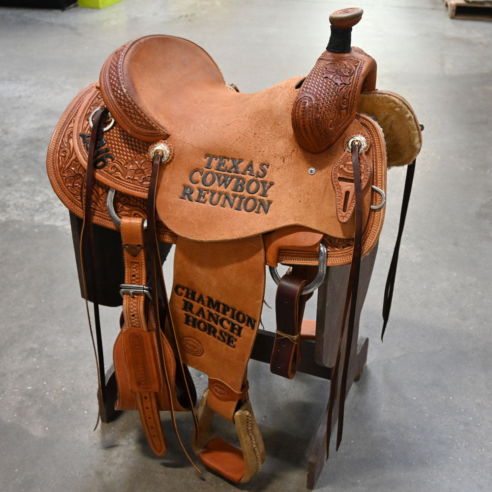 15.5" USED TESKEY'S RANCH SADDLE Saddles Teskey's Saddlery