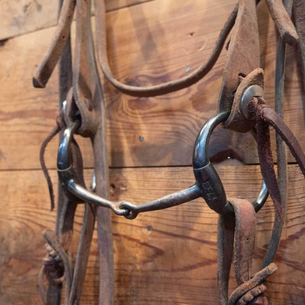 JPW Heavy Snaffle Bit Bridle Rig Sale Barn JWP