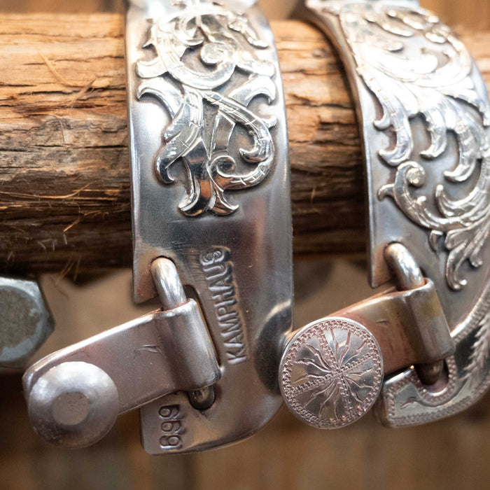 Kamphaus Silver Mounted Spurs