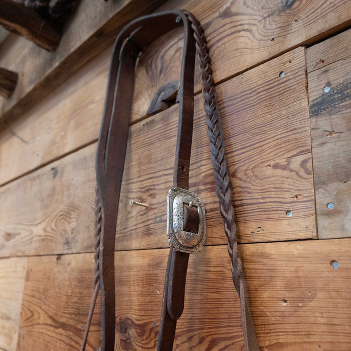 Twisted Wire Dogbone Bridle Rig w/ Split Ear Headstall