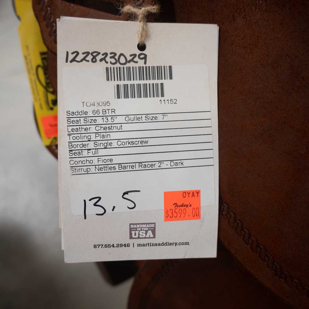 13.5" MARTIN BTR BARREL SADDLE Teskeys