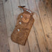 Vintage Kid's Roughout Leather Chaps w/ Silver Centavos Tack - Chaps & Chinks MISC
