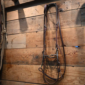 Bridle Rig - 3 Piece with dogbone and Copper Bit SBR550 Sale Barn MISC   