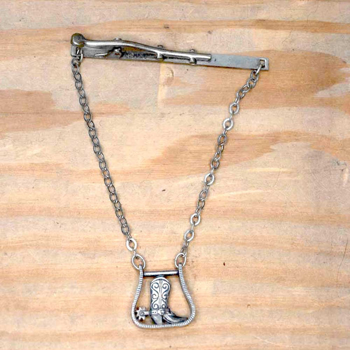 Handmade Stirrup/Boot Tie Clasp Collectibles MISC