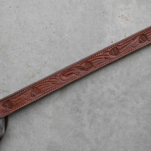 Used Jeff Smith Acorn Tooled Breast Collar Sale Barn Jeff Smith   