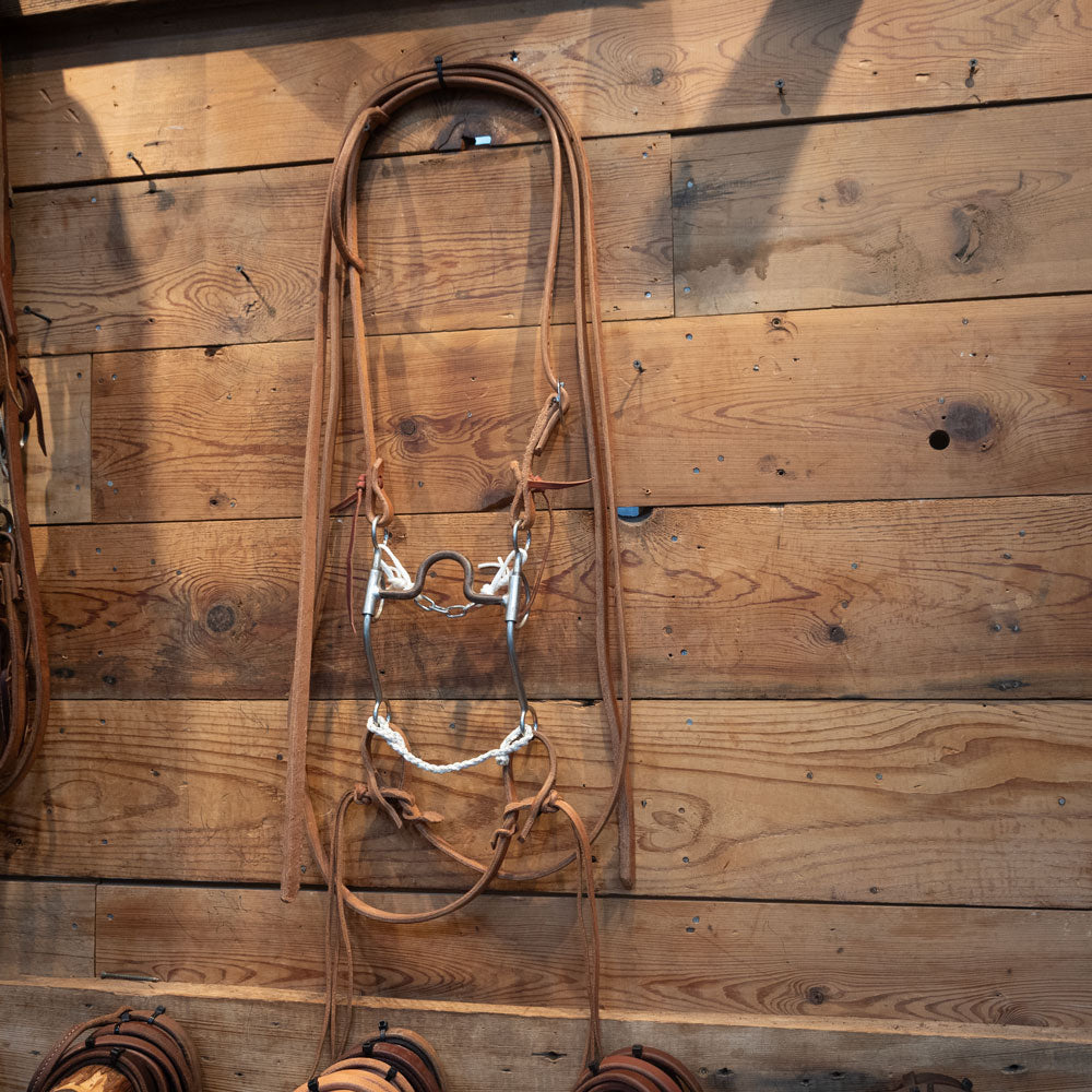 Mahue Solid Port ALL NEW Leather Bridle Rig
