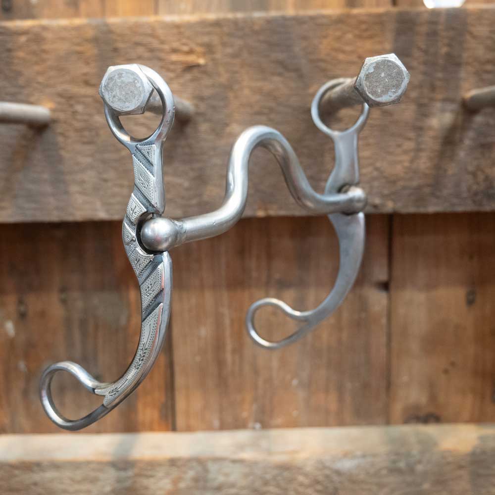 David Farkas Silver Mounted Solid Port Bit