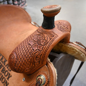 15.5" USED TESKEY'S RANCH SADDLE Saddles Teskey's Saddlery