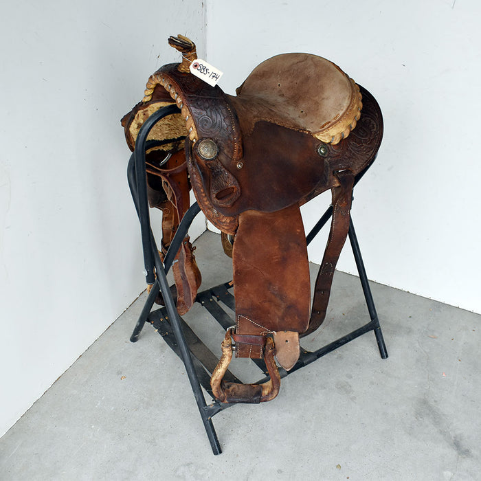 Used 14" Non-Rider Decor Only Saddle Sale Barn Teskey's