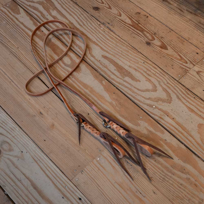 Joe Hipp 8ft. Roping Reins w/Teskey's Hardware Tack - Reins Joe Hipp