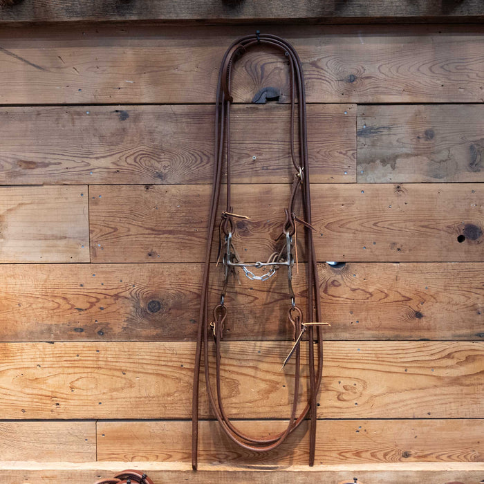 Shanked Snaffle Bridle Rig