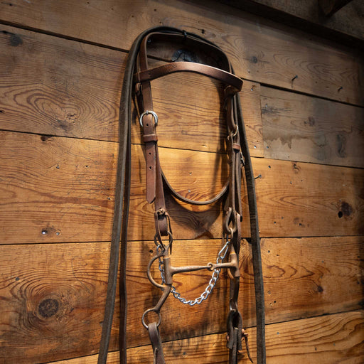 Smooth Snaffle Bridle Rig Tack - Rigs MISC