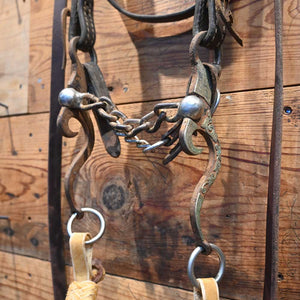 Bridle Rig - Silver Mounted Chain Bit RIG1053 Tack - Rigs MISC