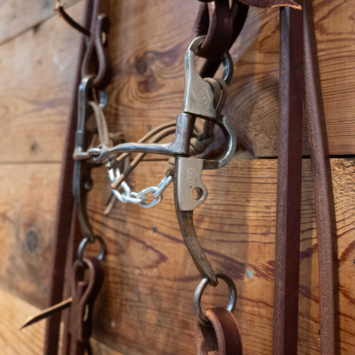 Shanked Snaffle Bridle Rig