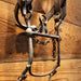 Vintage Tooled Bridle Rig with Mexican Silver Inlayed Bit Tack - Rigs MISC