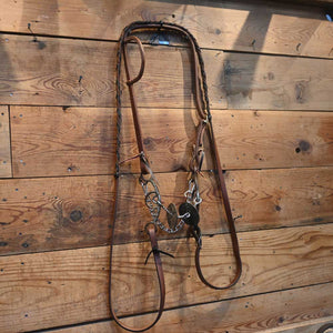 Sherri Cervi Locked 3 Piece Twisted Dogbone Bridle Rig Tack - Rigs Sherri Cervi