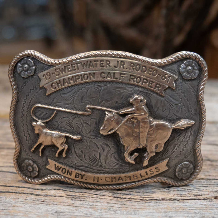 Sweetwater Rodeo Vintage Trophy Belt Buckle ACCESSORIES - Additional Accessories - Buckles Matt Hackett