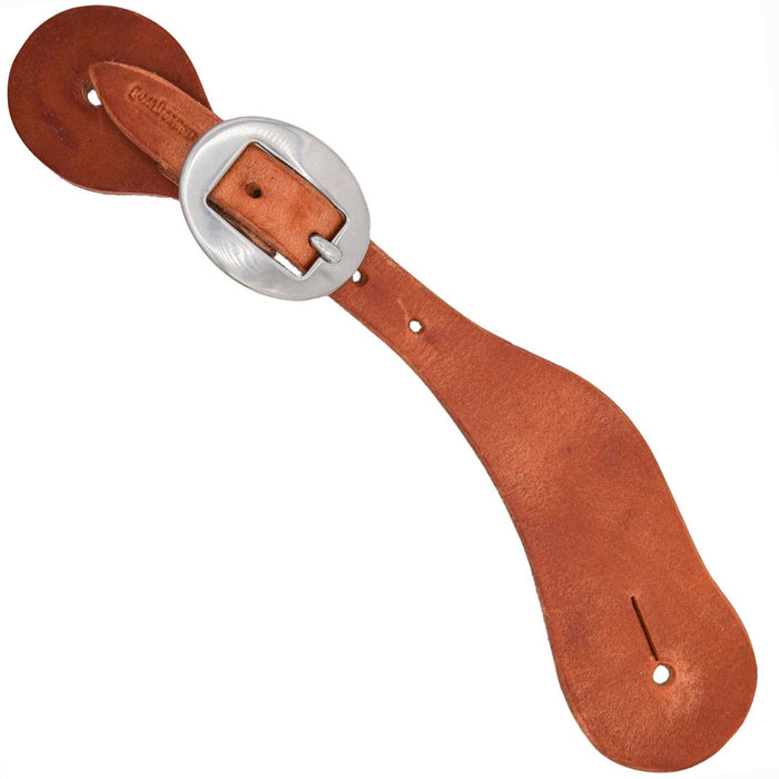Cowperson Tack Youth Spur Straps Tack - Spur Straps Cowperson Tack Light Oil